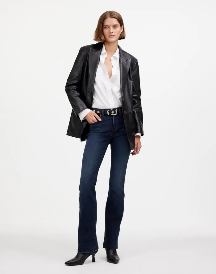 Madewell Kick Out FullLength Jeans Kingston Wash Women Jeans