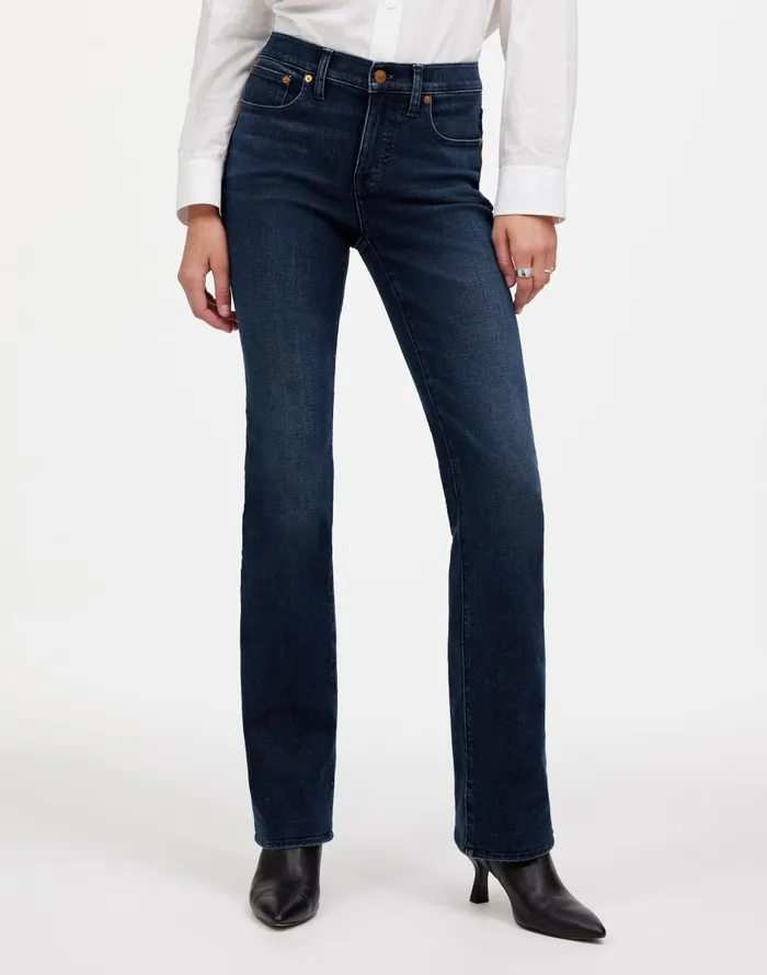 Madewell Kick Out FullLength Jeans Kingston Wash Women Jeans
