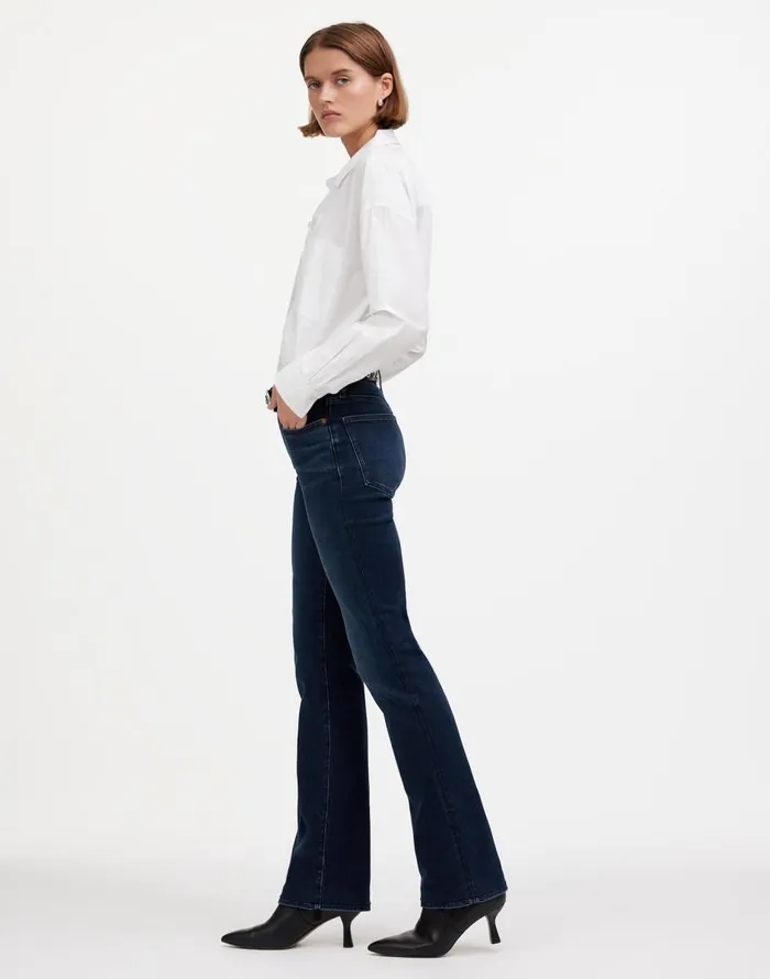 Madewell Kick Out FullLength Jeans Kingston Wash Women Jeans
