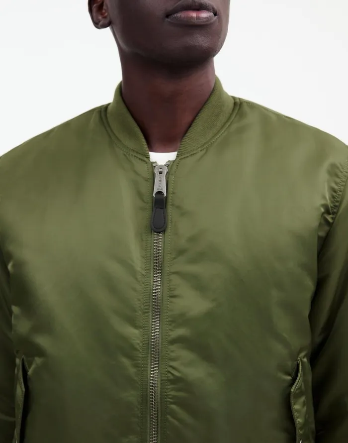 Madewell Madewell X Alpha Industries MA1 Flight Jacket Heritage Olive Men Coats Jackets