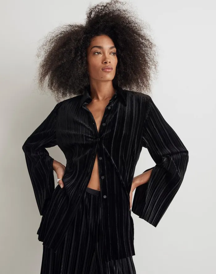 Madewell Sabina Musayev Ivri Top Black Women Tops and Shirts