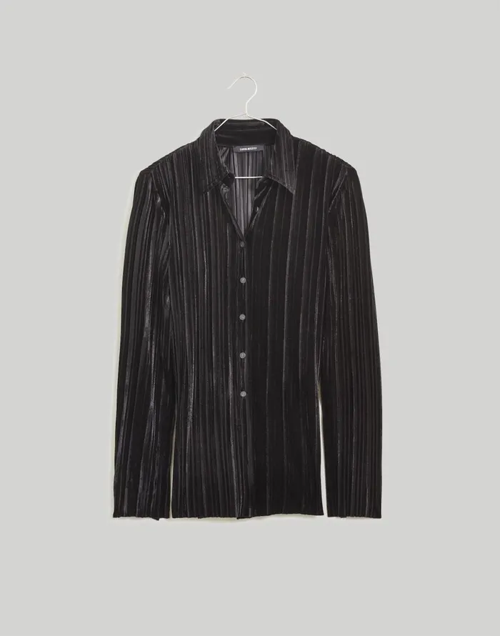Madewell Sabina Musayev Ivri Top Black Women Tops and Shirts