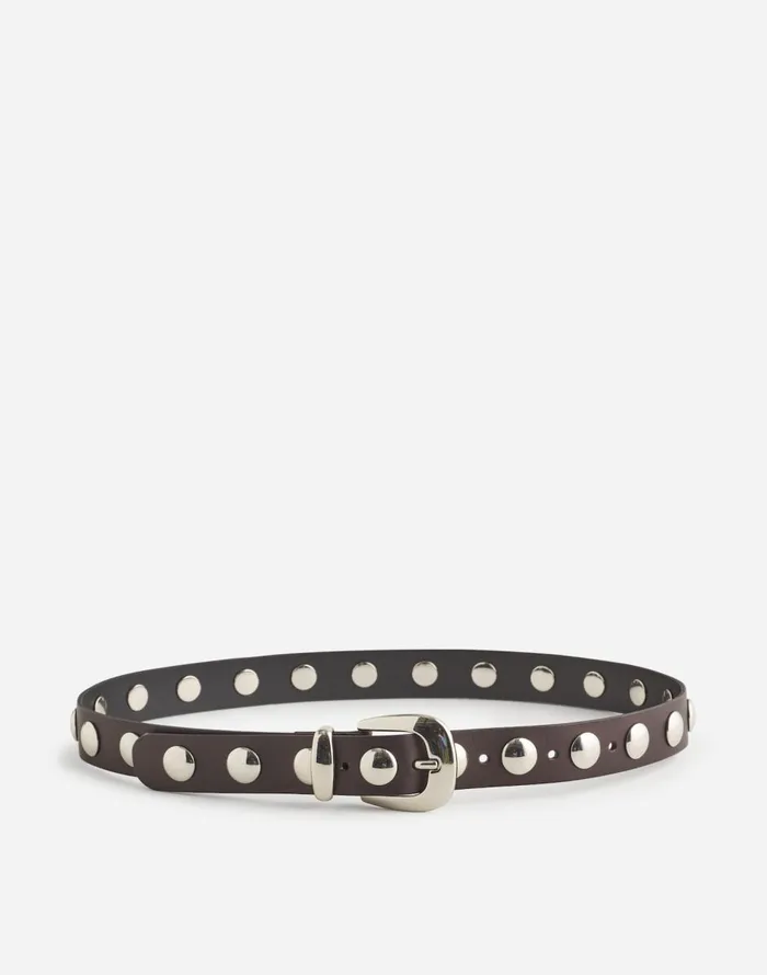 Madewell Studded Western Belt True Black Multi Women Belts