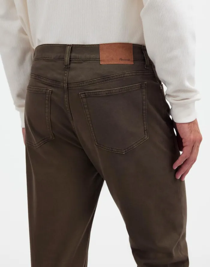 Madewell The Allday 1991 StraightLeg Pant Deep Green Men Jeans