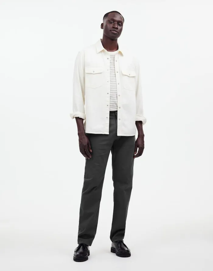 Madewell The Allday 1991 StraightLeg Pant Thunder Cloud Men Jeans