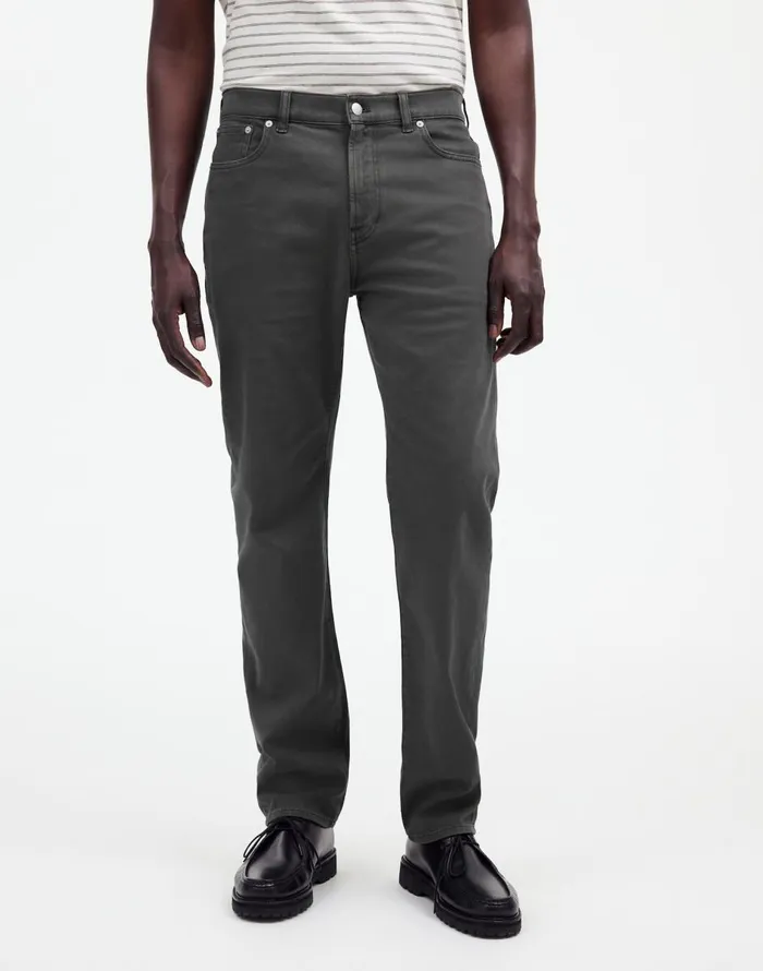 Madewell The Allday 1991 StraightLeg Pant Thunder Cloud Men Jeans