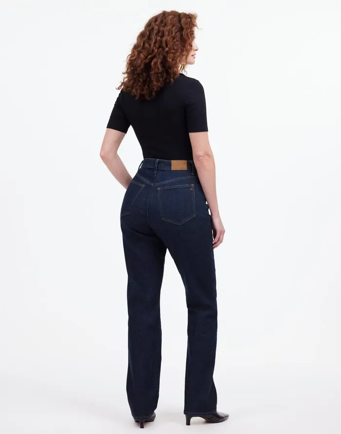 Madewell The Curvy 03990s Straight Jean Norman Wash Women Jeans