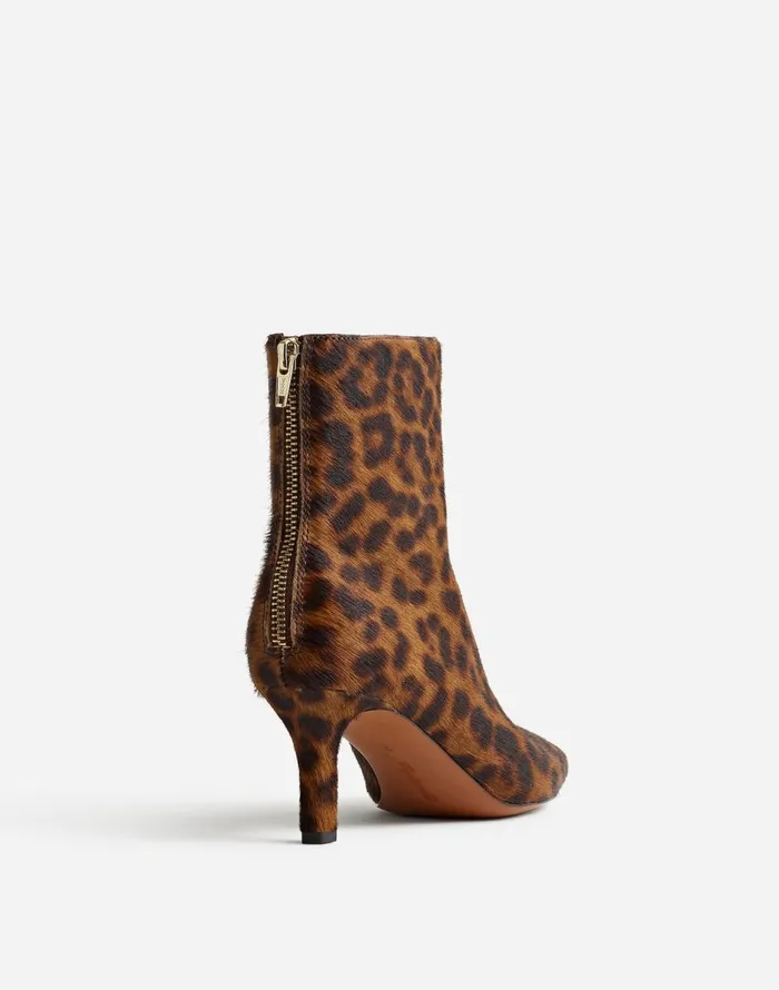 Madewell The Dimes StilettoHeel Ankle Boot Caramel Multi Women Boots