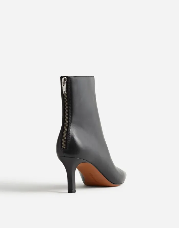 Madewell The Dimes StilettoHeel Ankle Boot True Black Women Boots