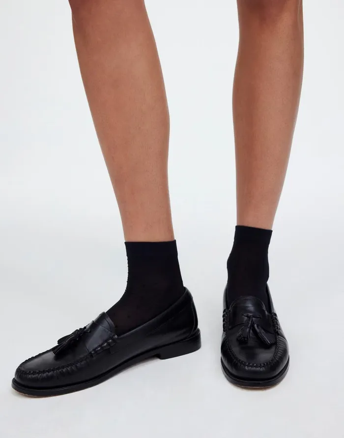Madewell TwoPack Sheer Ankle Socks True Black Women Socks