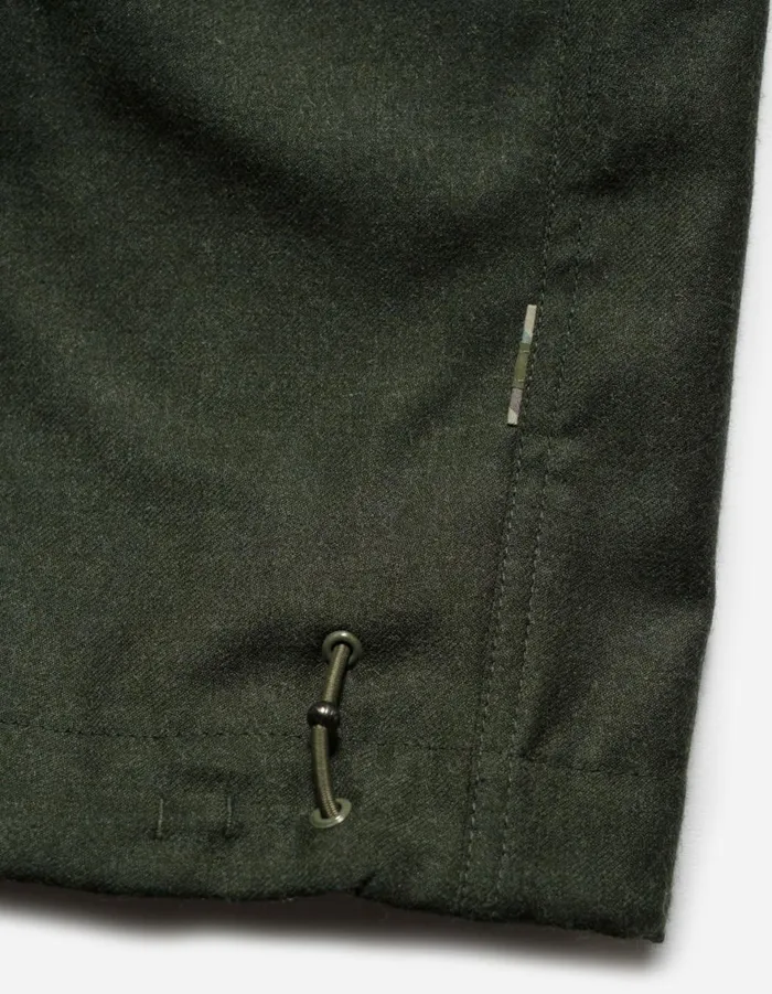 Maharishi Cargo Pants 6068 Merino Wool Cargo Track Pants Dark Olive 8211 Men