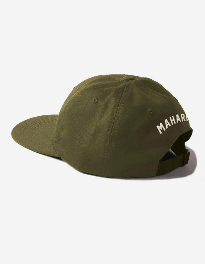 Maharishi Hats 1548 Tiger Dragon 6 Panel Cap Olive 8211 Men