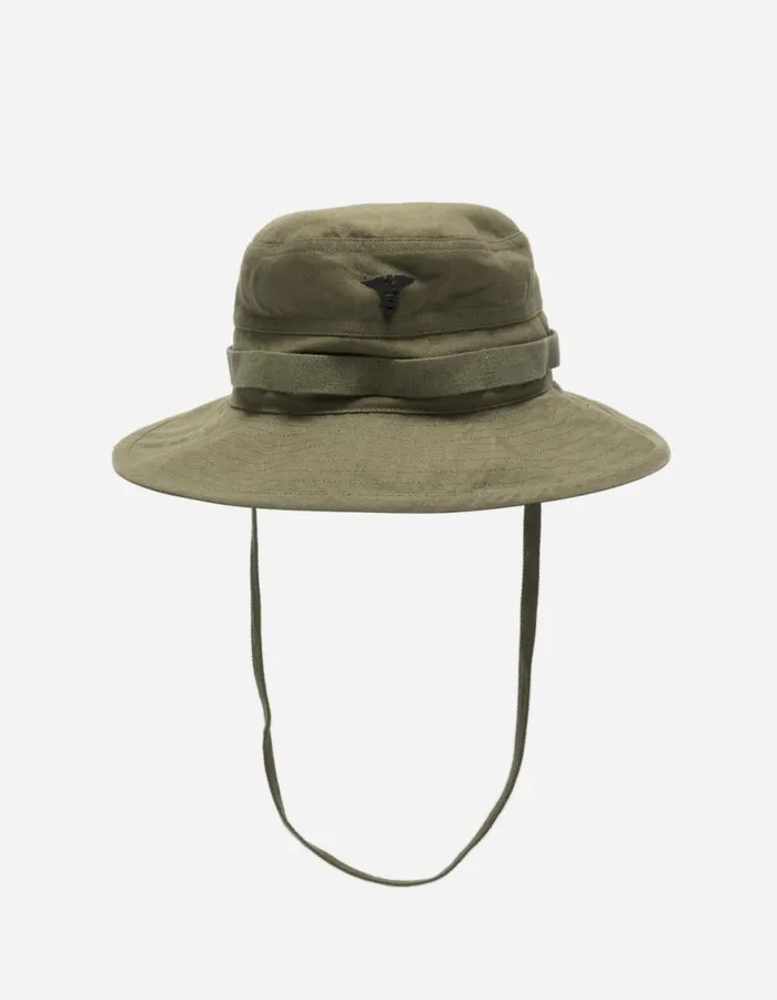 Maharishi Hats 6029 Hemp Boonie Hat Olive OG107F 8211 Men
