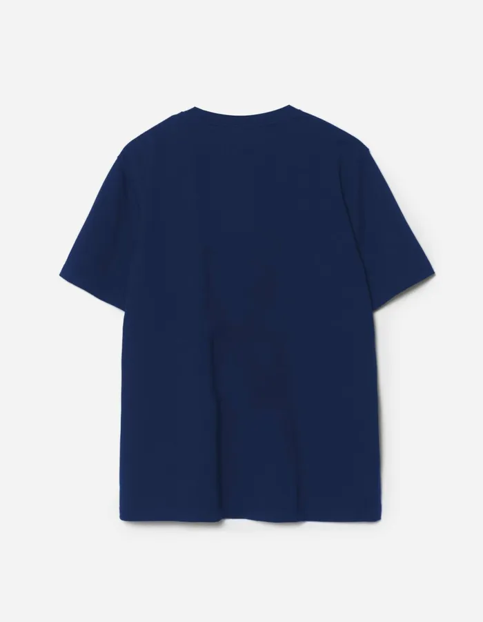 Maharishi Short Sleeve TShirts 1493 Black Crow White Heron TShirt Navy Blueprint 8211 Men