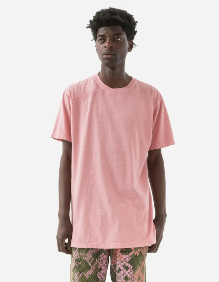 Maharishi Short Sleeve TShirts 6000 Monk Organic Hemp TShirt Pink 8211 Men
