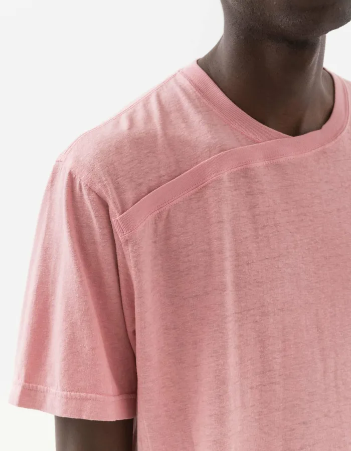 Maharishi Short Sleeve TShirts 6000 Monk Organic Hemp TShirt Pink 8211 Men