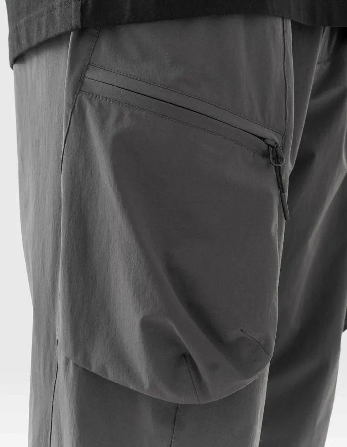 Maharishi Track Pants 6043 Recycled Cargo Track Pants Charcoal 8211 Men