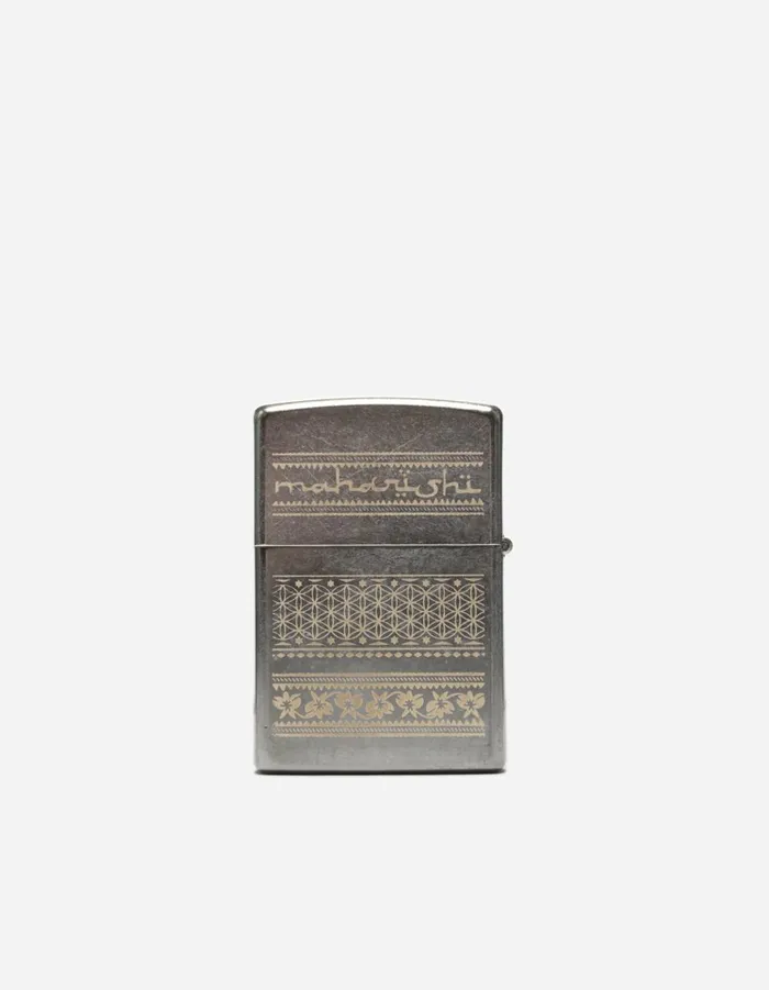 Maharishi Watches and Jewellery 1376 Thar Dragon Engraved Zippo Lighter 8211 Men