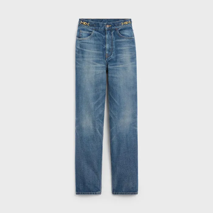Margaret Jeans In Union Wash Denim Union Wash Women CELINE PANTS AND SHORTS
