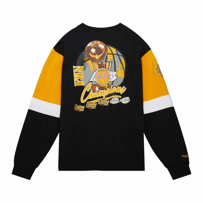 Men039s Hoodies and Sweatshirts Mitchell and Ness All Over Crew 30 Los Angeles Lakers Men039s Hoodies and Sweatshirts Mitchell and Ness All Over Crew 30 Los Angeles Lakers