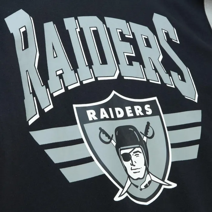 Men039s Hoodies and Sweatshirts Mitchell and Ness All Over Crew 30 Oakland Raiders Men039s Hoodies and Sweatshirts Mitchell and Ness All Over Crew 30 Oakland Raiders