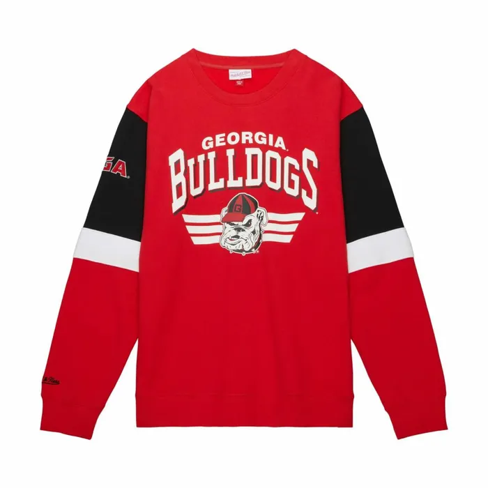 Men039s Hoodies and Sweatshirts Mitchell and Ness All Over Crew 30 University Of Georgia Men039s Hoodies and Sweatshirts Mitchell and Ness All Over Crew 30 University Of Georgia