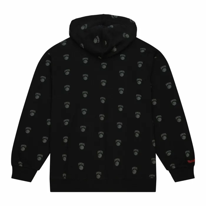 Men039s Hoodies and Sweatshirts Mitchell and Ness AOP Fleece Hoodie New York Knicks Men039s Hoodies and Sweatshirts Mitchell and Ness AOP Fleece Hoodie New York Knicks