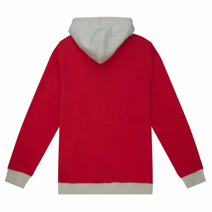 Men039s Hoodies and Sweatshirts Mitchell and Ness Big Face Hoodie 50 Kansas City Chiefs