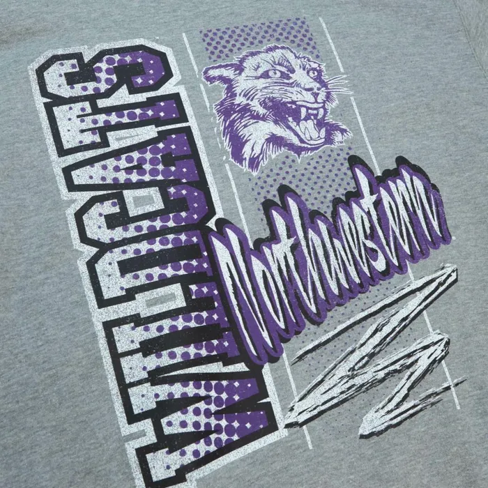 Men039s Hoodies and Sweatshirts Mitchell and Ness Halftime Script Crew Northwestern University Men039s Hoodies and Sweatshirts Mitchell and Ness Halftime Script Crew Northwestern University