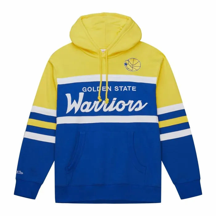 Men039s Hoodies and Sweatshirts Mitchell and Ness Head Coach Hoodie Golden State Warriors Men039s Hoodies and Sweatshirts Mitchell and Ness Head Coach Hoodie Golden State Warriors