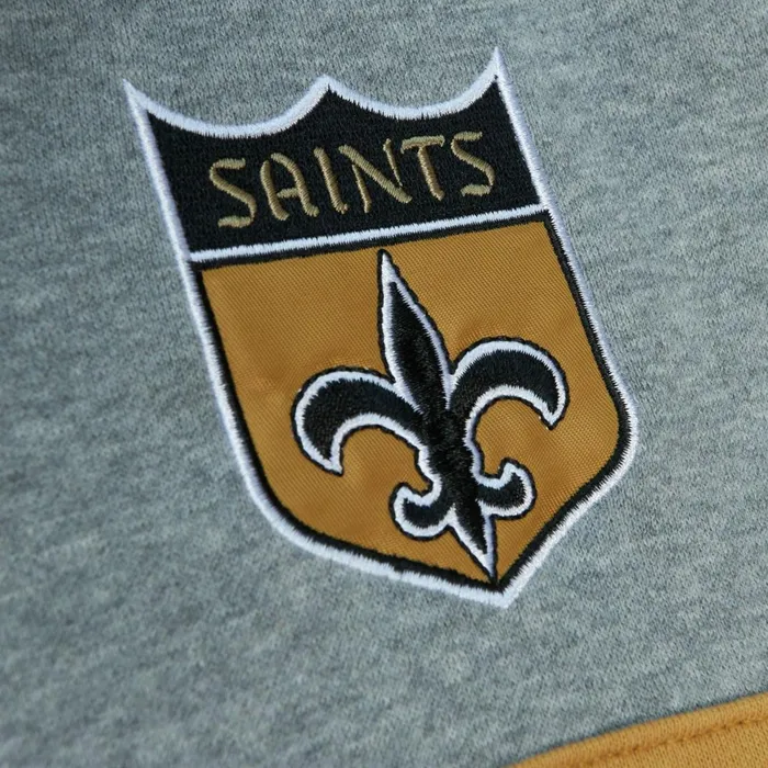 Men039s Hoodies and Sweatshirts Mitchell and Ness Head Coach Hoodie New Orleans Saints Men039s Hoodies and Sweatshirts Mitchell and Ness Head Coach Hoodie New Orleans Saints