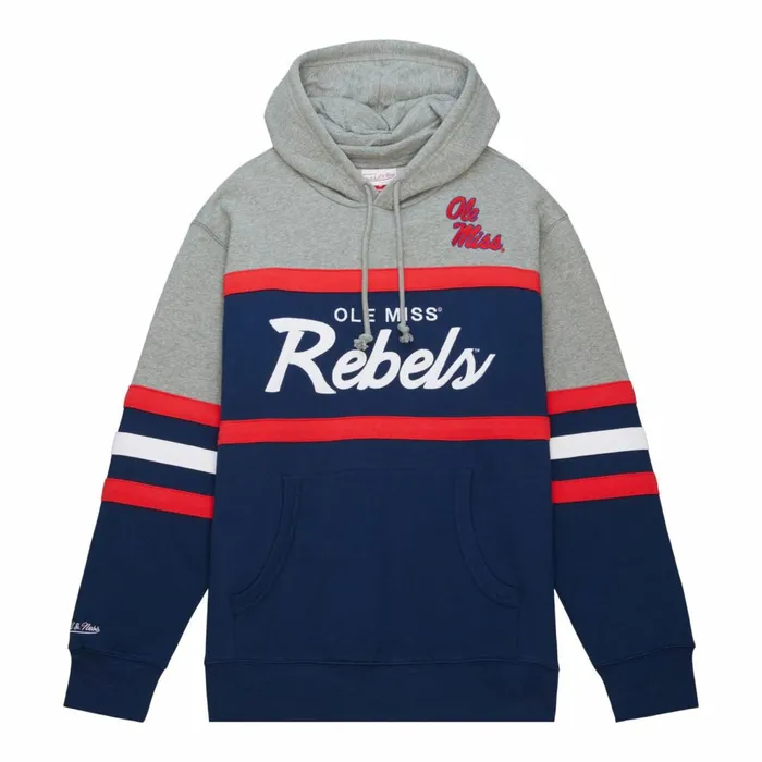 Men039s Hoodies and Sweatshirts Mitchell and Ness Head Coach Hoodie University Of Mississippi Men039s Hoodies and Sweatshirts Mitchell and Ness Head Coach Hoodie University Of Mississippi