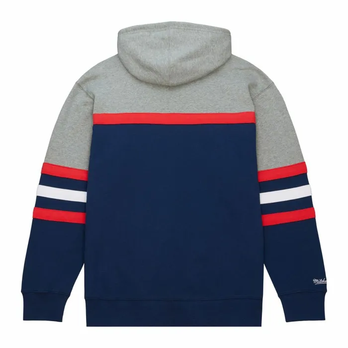Men039s Hoodies and Sweatshirts Mitchell and Ness Head Coach Hoodie University Of Mississippi