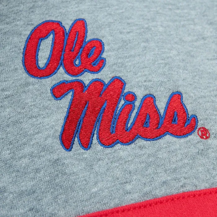 Men039s Hoodies and Sweatshirts Mitchell and Ness Head Coach Hoodie University Of Mississippi