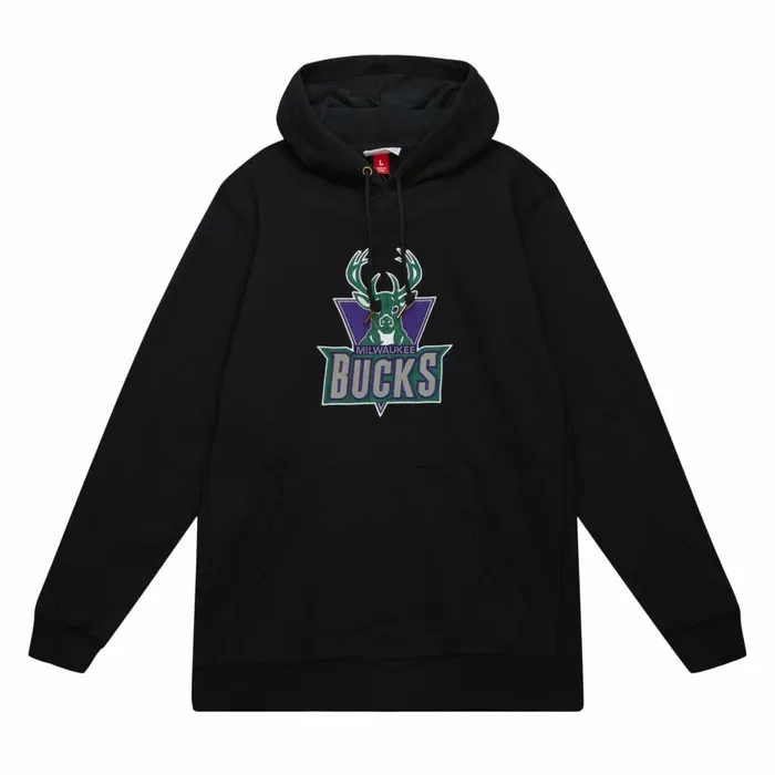 Men039s Hoodies and Sweatshirts Mitchell and Ness Heavyweight Fleece Hoodie Milwaukee Bucks Men039s Hoodies and Sweatshirts Mitchell and Ness Heavyweight Fleece Hoodie Milwaukee Bucks