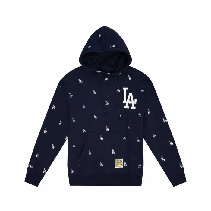 Men039s Hoodies and Sweatshirts Mitchell and Ness MLB Repeat Hoody Los Angeles Dodgers Men039s Hoodies and Sweatshirts Mitchell and Ness MLB Repeat Hoody Los Angeles Dodgers