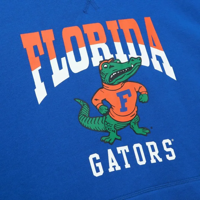 Men039s Hoodies and Sweatshirts Mitchell and Ness PreGame SS Fleece Hoodie University Of Florida