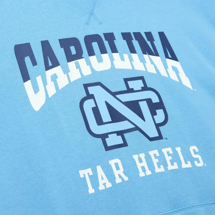 Men039s Hoodies and Sweatshirts Mitchell and Ness PreGame SS Fleece Hoodie University Of North Carolina
