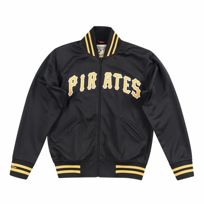 Men039s Jackets and Outerwear Mitchell and Ness Authentic BP Jacket Pittsburgh Pirates 1987 Men039s Jackets and Outerwear Mitchell and Ness Authentic BP Jacket Pittsburgh Pirates 1987