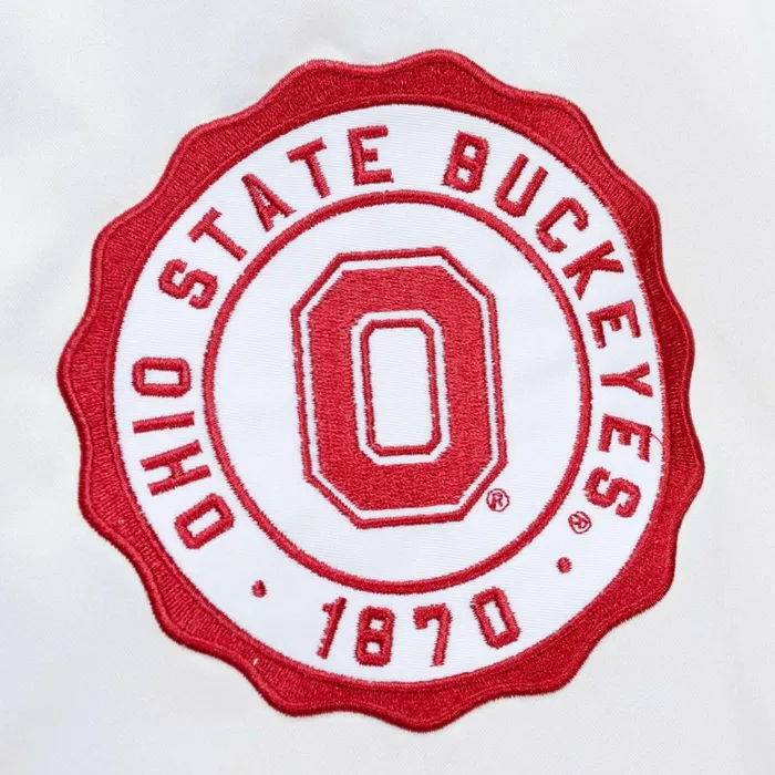 Men039s Jackets and Outerwear Mitchell and Ness City Collection Lightweight Satin Jacket Ohio State Men039s Jackets and Outerwear Mitchell and Ness City Collection Lightweight Satin Jacket Ohio State