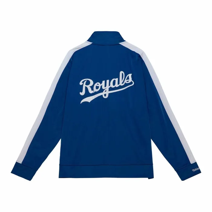 Men039s Jackets and Outerwear Mitchell and Ness Flashback Track Jacket Kansas City Royals Men039s Jackets and Outerwear Mitchell and Ness Flashback Track Jacket Kansas City Royals