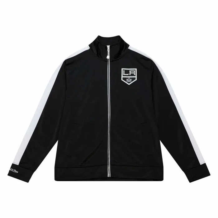 Men039s Jackets and Outerwear Mitchell and Ness Flashback Track Jacket Los Angeles Kings Men039s Jackets and Outerwear Mitchell and Ness Flashback Track Jacket Los Angeles Kings