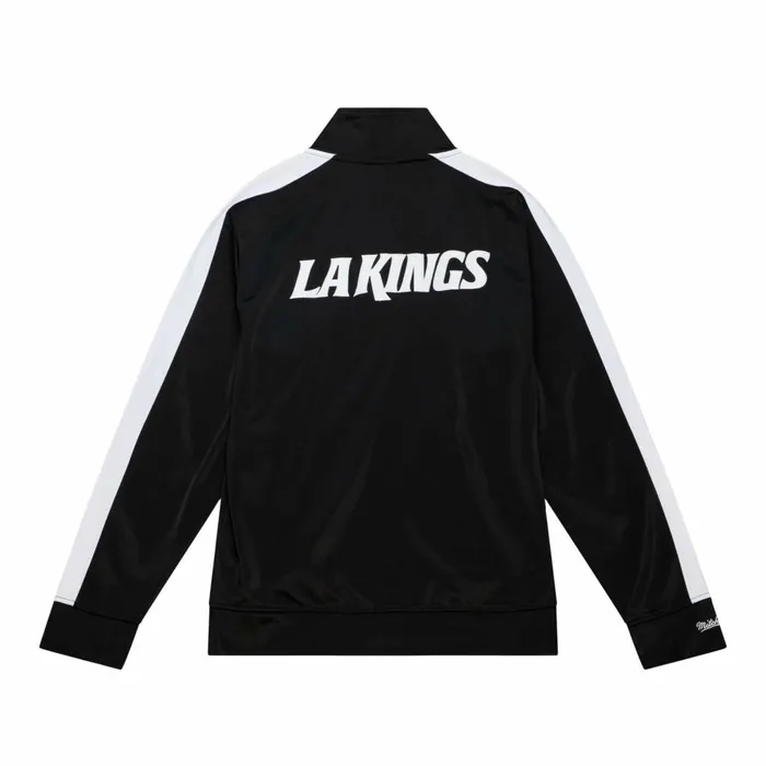 Men039s Jackets and Outerwear Mitchell and Ness Flashback Track Jacket Los Angeles Kings