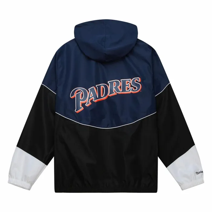 Men039s Jackets and Outerwear Mitchell and Ness Home Team Lightweight Windbreaker San Diego Padres Men039s Jackets and Outerwear Mitchell and Ness Home Team Lightweight Windbreaker San Diego Padres