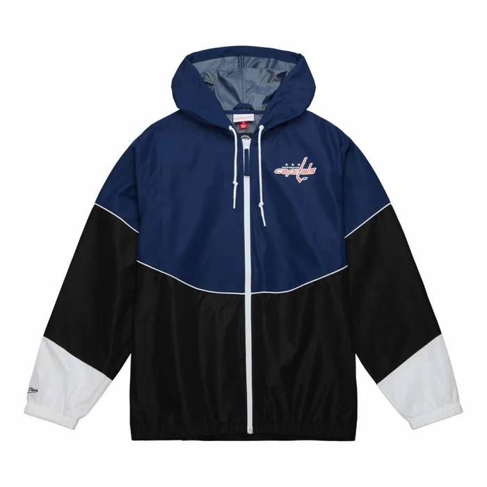 Men039s Jackets and Outerwear Mitchell and Ness Home Team Lightweight Windbreaker Washington Capitals Men039s Jackets and Outerwear Mitchell and Ness Home Team Lightweight Windbreaker Washington Capitals