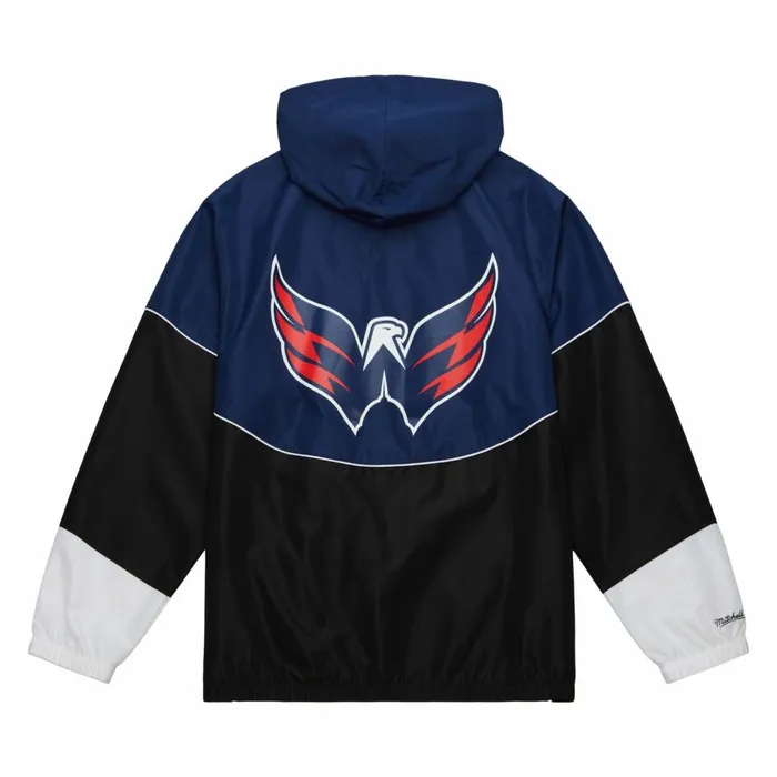 Men039s Jackets and Outerwear Mitchell and Ness Home Team Lightweight Windbreaker Washington Capitals Men039s Jackets and Outerwear Mitchell and Ness Home Team Lightweight Windbreaker Washington Capitals