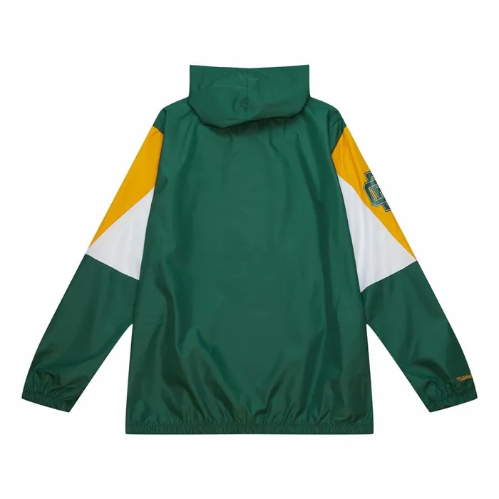 Men039s Jackets and Outerwear Mitchell and Ness Throw It Back Full Zip Windbreaker Green Bay Packers Men039s Jackets and Outerwear Mitchell and Ness Throw It Back Full Zip Windbreaker Green Bay Packers