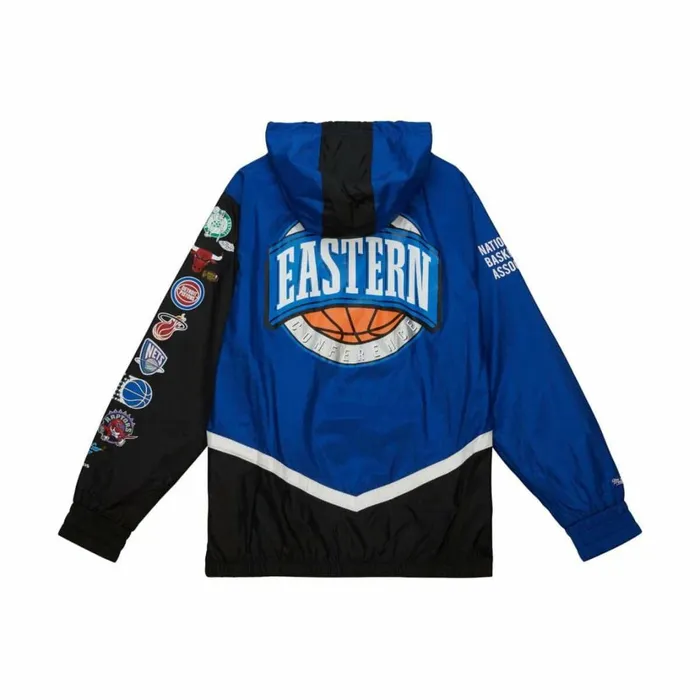Men039s Jackets and Outerwear Mitchell and Ness Undeniable Full Zip Windbreaker All Star East Men039s Jackets and Outerwear Mitchell and Ness Undeniable Full Zip Windbreaker All Star East