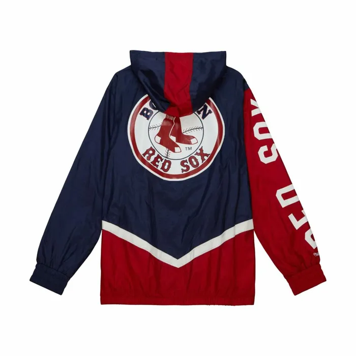 Men039s Jackets and Outerwear Mitchell and Ness Undeniable Full Zip Windbreaker Boston Red Sox Men039s Jackets and Outerwear Mitchell and Ness Undeniable Full Zip Windbreaker Boston Red Sox