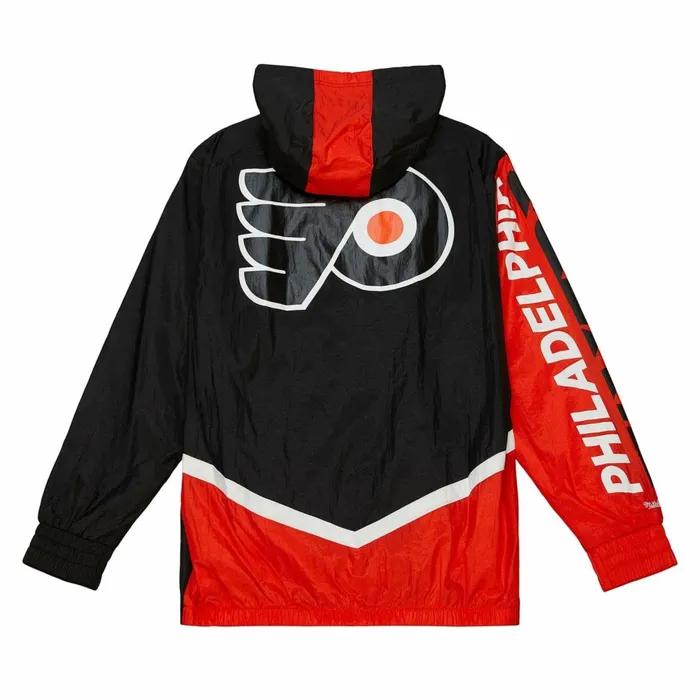Men039s Jackets and Outerwear Mitchell and Ness Undeniable Full Zip Windbreaker Philadelphia Flyers Men039s Jackets and Outerwear Mitchell and Ness Undeniable Full Zip Windbreaker Philadelphia Flyers